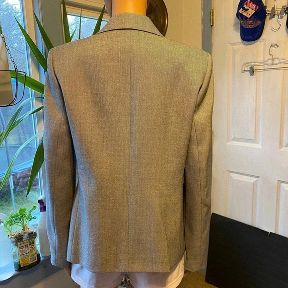 Evan-Picone Suit Women 3 Buttons Blazer Jacket Career Wear Size 10 - Picture 2 of 5